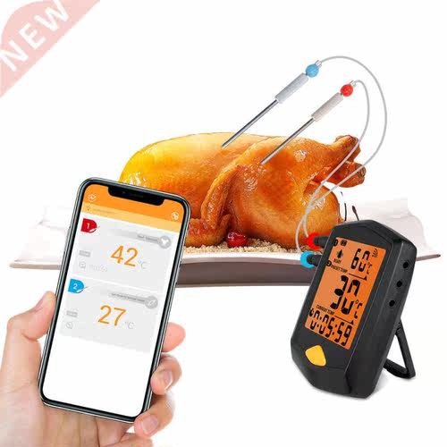 Smart outdoor barbecue Bluetooth metal probe BBQ