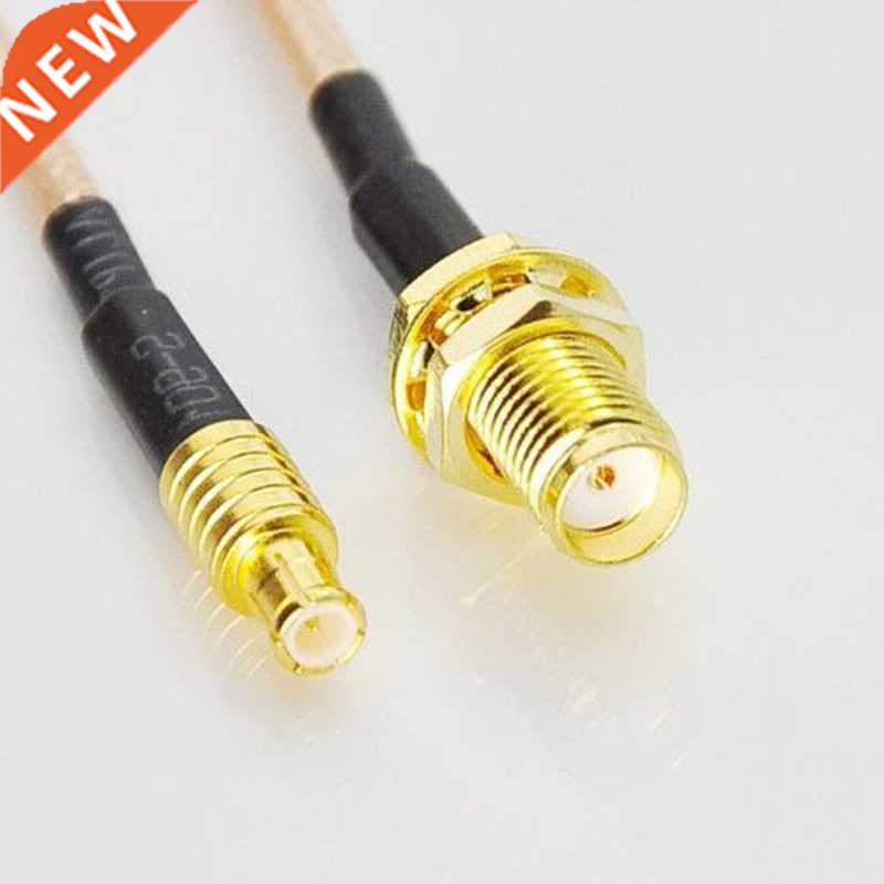 7CM SMA female bulkhead to MCX male straight RF cable assemb