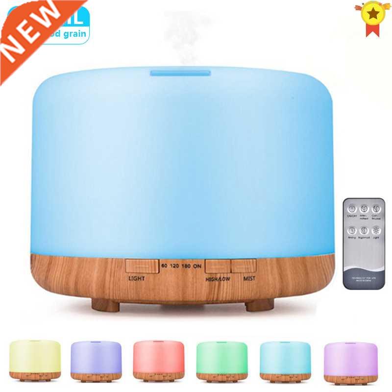 500ML Aromatherapy Diffuser Air Humidifier with LED Night