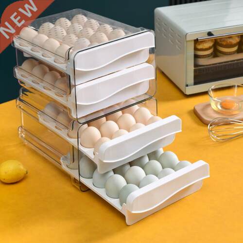 60 Grid Egg Holder For Refrigerator Household Egg Fresh