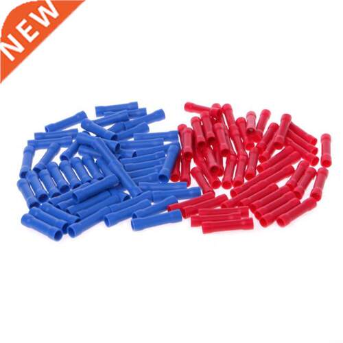 100pcs/1 Set Electrical Straight Butt Connectors Terminal C