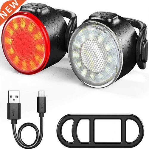 6 Modes Bicycle Light USB Rechargeable XPE Bike Front Rear