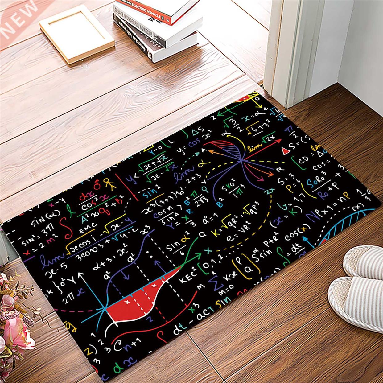Mathematics Formula Chart Doormat Home Protective Floor Mat