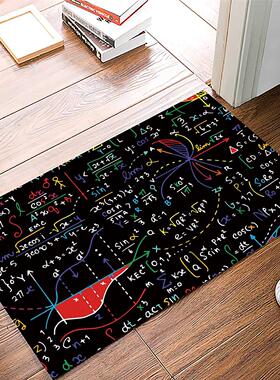 Mathematics Formula Chart Doormat Home Protective Floor Mat