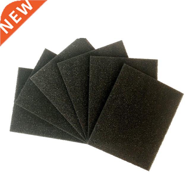 10Pcs Filter Cotton Universal Square Foam Pad Activated Carb