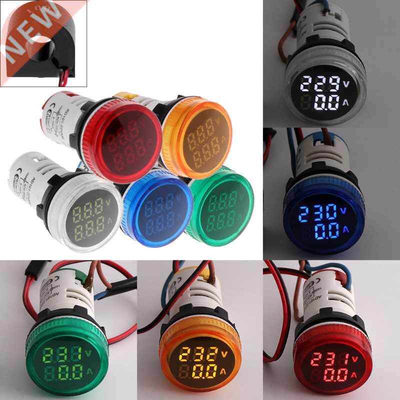 22MM AC50-500V 0-A Digital LED Voltmeter Voltage Meter In