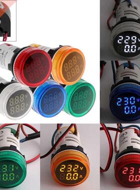 22MM AC50-500V 0-A Digital LED Voltmeter Voltage Meter In