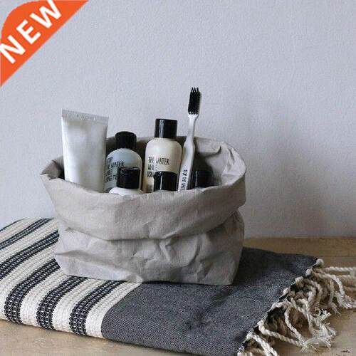 Washable Kraft Paper Bag Plant Flowers Pots Multifunction Ho