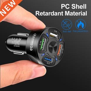 Car Mobile Phone Charger Adapter QC.0 USB Charger For Iphon