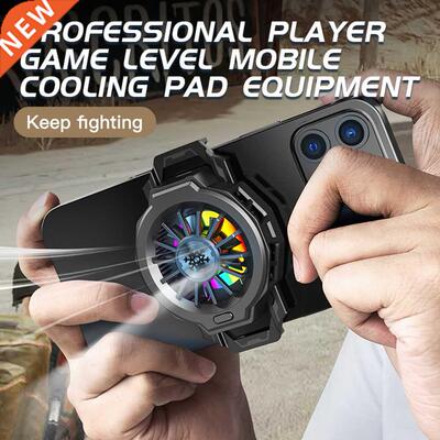 Cooler Fan Portable USB Radiator Heat Sink Gaming Mobile Coo