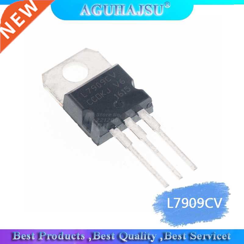 10pcs/lot 7909 L7909 L7909CV TO-220 9V / 1.5A three-terminal