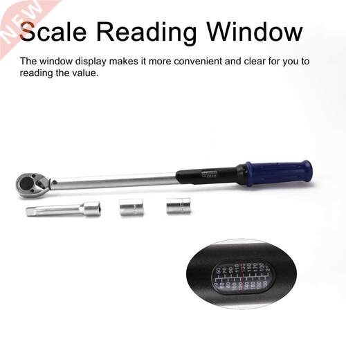 4 PCS 1/2 Inch 40-210Nm Adjustable Torque Wrench Set Preset