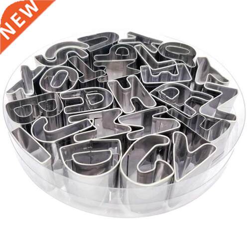 Stainless Steel Alphabet Letter Cookie Cutters Mold Biscuit