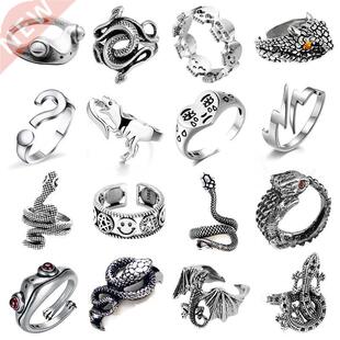 Ring For Women Girls Snake Smile Fashion Men Jewelry Vintage