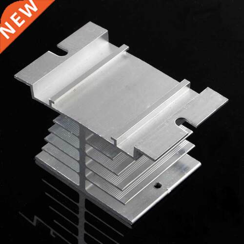 1Pc Single Phase Solid State Relay SSR Heat Sink Aluminum Di