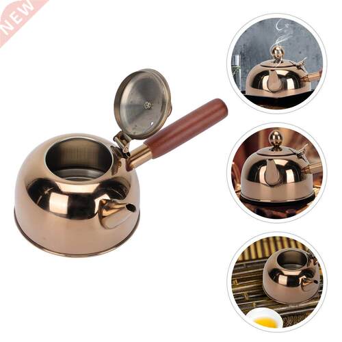 1pc Durable Tea Kettle Stainless Steel Teakettle Induction