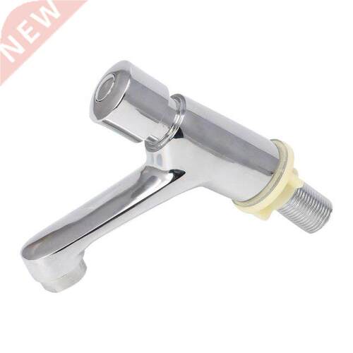 Auto Self Closing Water Saving Tap Bathroom Basin Cold Fauce