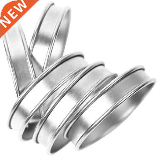 Quality Stainless Steel Double Rolled Rings English Muffin