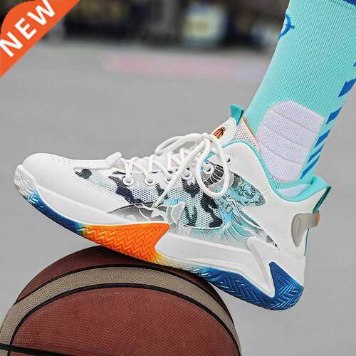 Male Sport Breathable Shoes High-Top Sneakers Basketball Sho