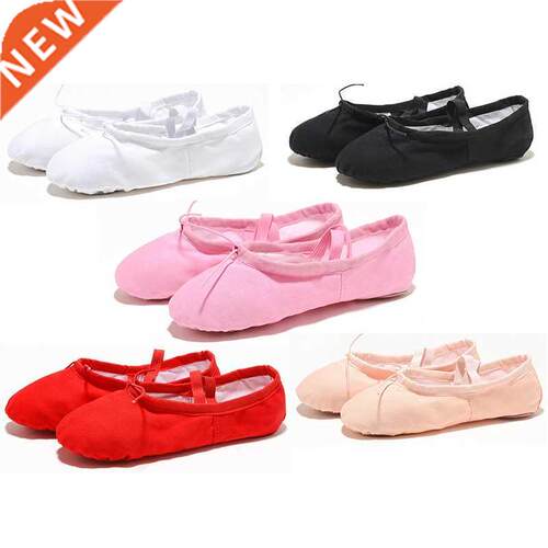 Black Red Pink White Flat Yoga Teacher Gymnastic Ballet Dan
