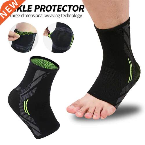1pc 3D Knitting Achille Tendon Brace Compression Ankle Suppo