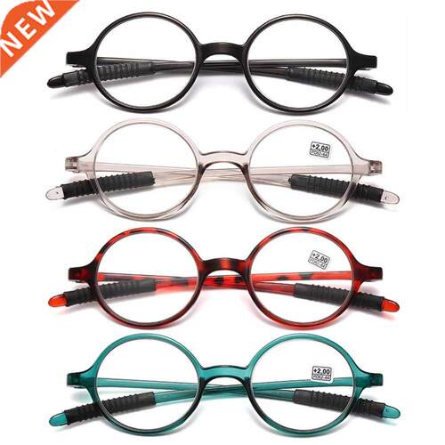 2022 New Women PC Round Frame Reading Glasses Men Presbyopia