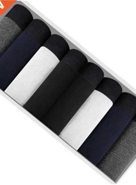 8pcs Cotton Men's Underwear Boxers Male Panties Breathable S