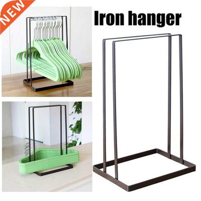 【New】Iron Clothes Hanger Holder Space Saving Hanger