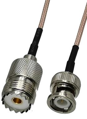 1pcs RG16 UHF SO29 Female Jack to BNC Male Plug RF Coaxial