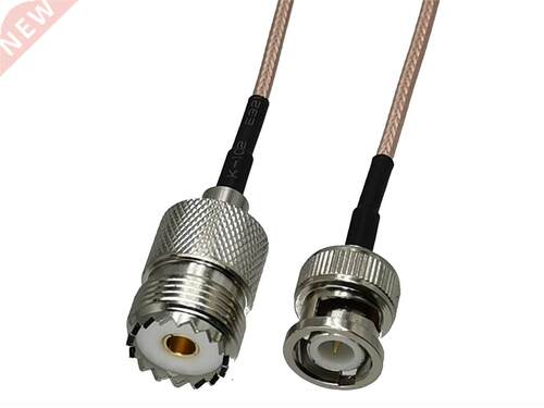 1pcs RG16 UHF SO29 Female Jack to BNC Male Plug RF Coaxial