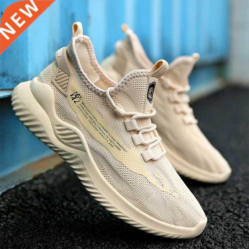 Fashion Mens Casual Shoes Breathable Mesh Men Running Sneake