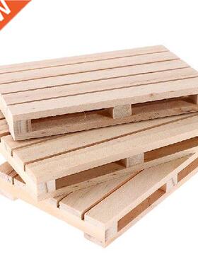 Mini Wooden Pallet Beverage Coasters for Hot and Cold