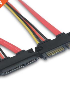 Data Power Combo Extension SATA 22 Pin Male To Female Sata E