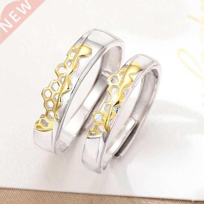 S925 Sterling Silver Prevent Allergy Never Fade Love Pairs R