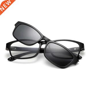 Magnet Polarized Sunglasses Polaroid Clip Mirrored Clip on