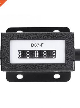 1 pc 5 Digit Pull Count Counter Mechanical Resettable Counte