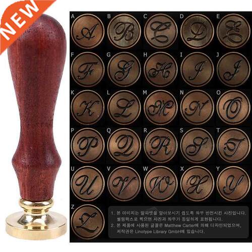WHI s Head Wax Stamps A-Z Letters Sealing Wax Stamp Wedding