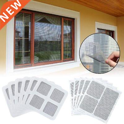 6pcs Home Wndow Screen Repar Patch Self-adhesve Screen