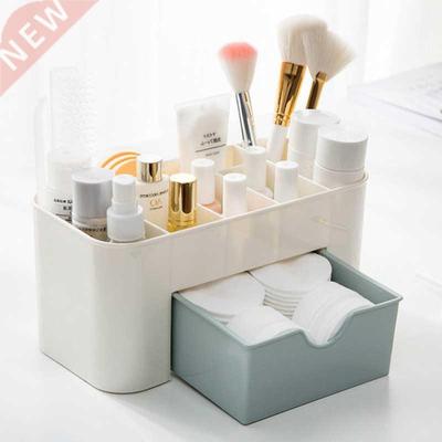 Acrylic Plastic Makeup Organizer Storage Box with Drawer Cot