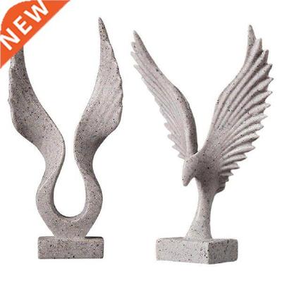 Nordic Angel Wing Figurine D Statue Resin Crafts Desktop