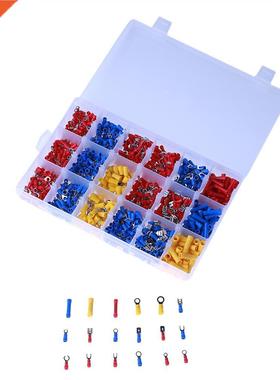 1200pcs Assorted Electrical Wiring Connectors Crimp
