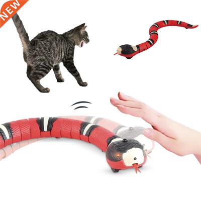Smart Sensing Interactive Cat Toys Automatic Eletronic Snake
