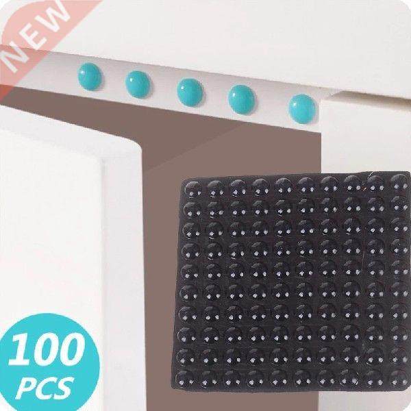 100pcs UniversalSoft Silicone Wall Protector Door Handle