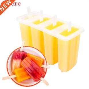 4 Cvity Dessert Mold Popsicle Mker Ice Crem Mold Try Wit