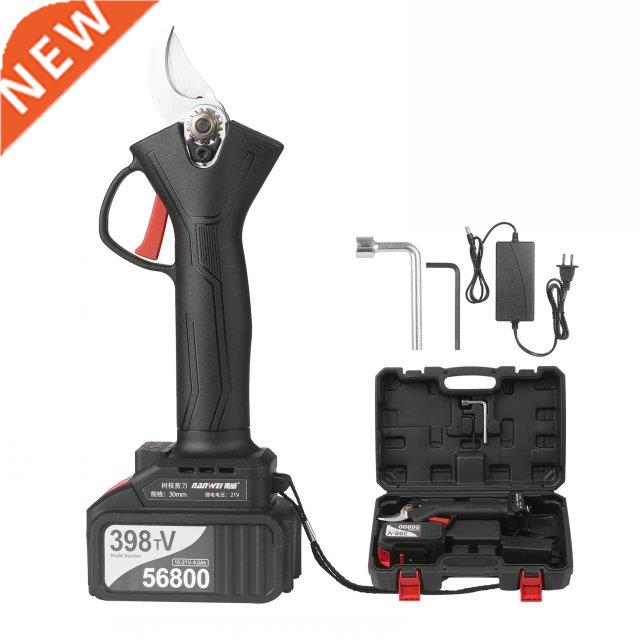 21V Brushless Cordless Electric Pruning Shears 30mm Max Cutt - 实物图