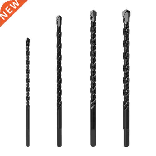 4pcs Cross Hex Tile Drill Bits Set Durable Carbide