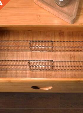 2pcs Durable Adjustable Divider Drawer Storage Cabinet