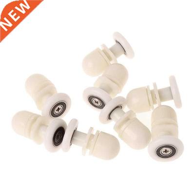 8 Pcs Shower Door Rollers Runners Wheels Pulleys Sliders Ecc