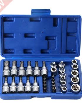 / 8 & 5 /16 Bit Socket Set Storage Case Torx Bit Socket