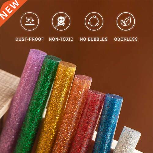 120PCS Hot Melt Glue Sticks 7MM Glue Rods Glue Gun Refill St